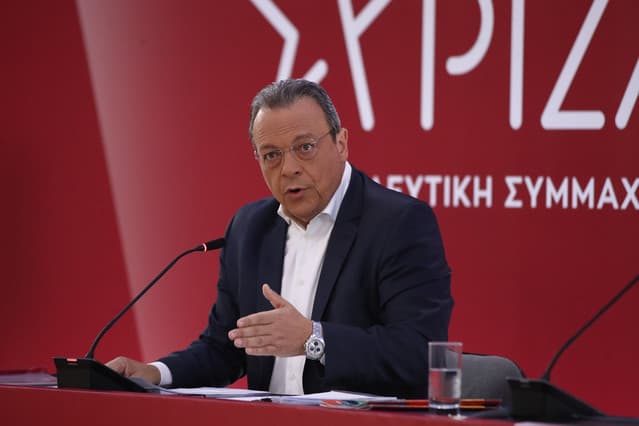 Greek Opposition Leader Famellos Calls for De-escalation and Stability
