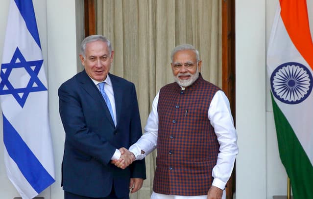 Netanyahu Discusses Israel's 'Hexagon of Alliances' with India and Arab States