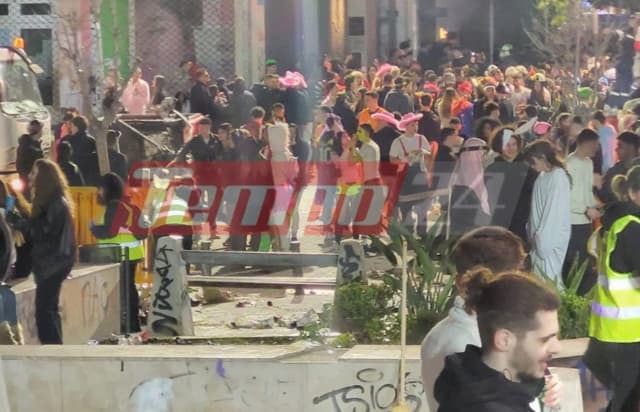 Patras Carnival Ends with Wild Night of Celebrations and Incidents
