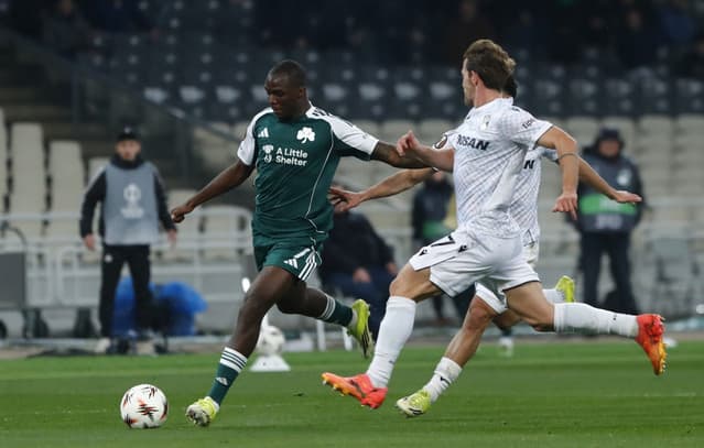 Viktoria Plzen – Panathinaikos: 0-1 in the 10th minute by Tetteh