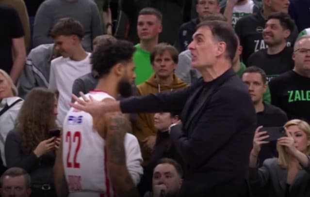 Ζαλγκίρις – Ολυμπιακός: Έξαλλος με τον Φουρνιέ ο Μπαρτζώκας, απάντησε ο Γάλλος