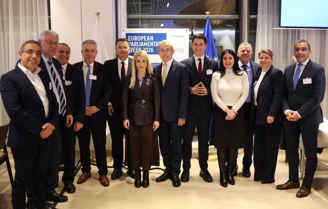 Christidis Meets Cypriot Parliament President on Eastern Mediterranean Challenges