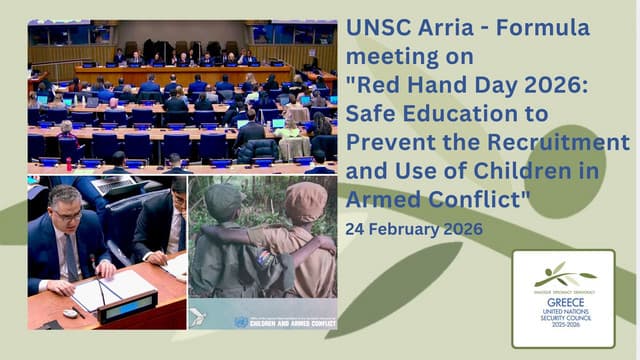 UN Session on Preventing Child Recruitment in Armed Conflicts