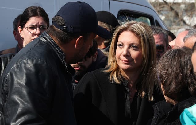 Maria Karystianou Did Not Speak at Syntagma Rally for Tempi Tragedy