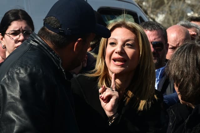 Panos Routsis Denies Tension with Maria Karystianou at Tempi Tragedy Gathering