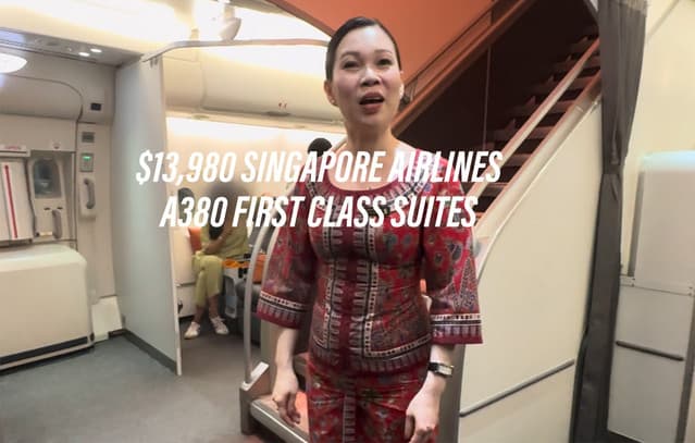 Influencer Spends $14,000 on Singapore Airlines First Class Suite