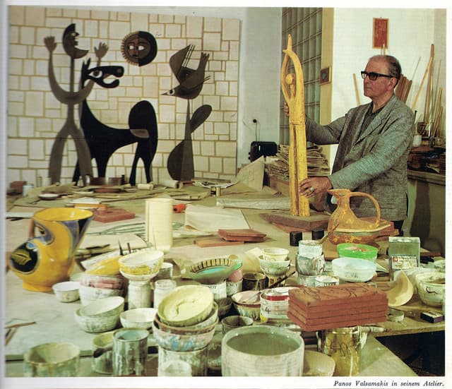 EMST Organizes Retrospective Exhibition for Panos Valsamakis