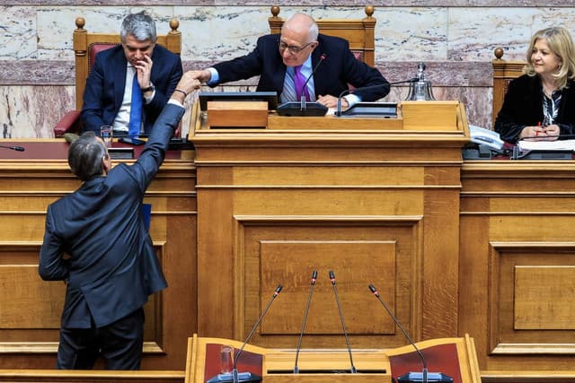 Greek Prime Minister Kyriakos Mitsotakis Celebrates 58th Birthday