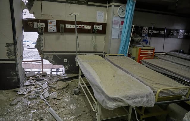 The World Health Organization states that it has verified 13 attacks on health facilities in Iran
