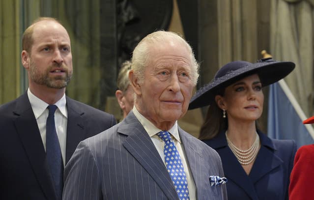 British Royal Family Makes First Public Appearance After Andrew Scandal