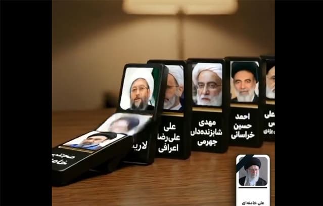Mossad video depicts collapse of Iranian regime