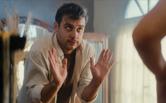 Why, father? Nikos wants to go to the spot where Zamagia's cross was lost to find it