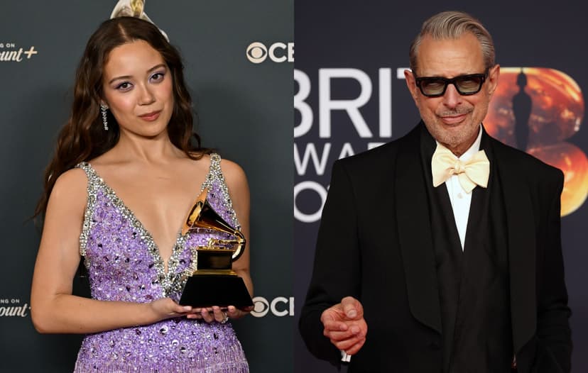 Watch Jeff Goldblum join Laufey on stage on opening night of 2026 UK arena tour