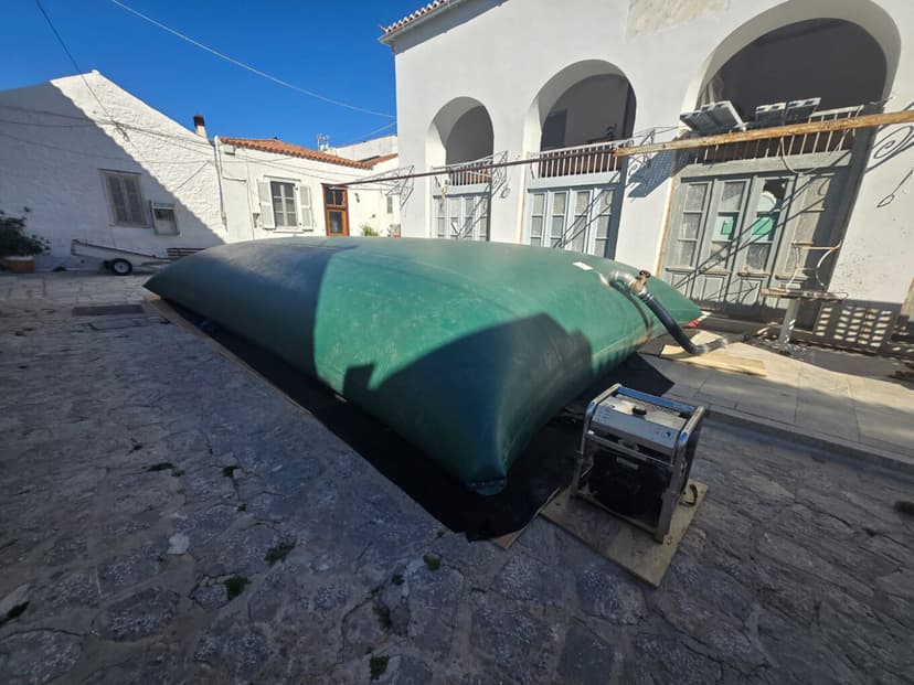 Brad Pitt Filming New Movie on Greek Island of Hydra