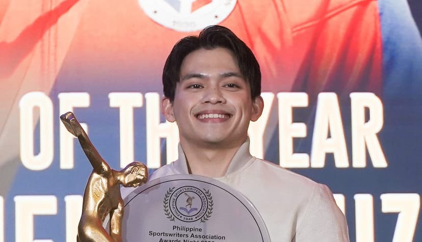 Carlos Yulo Seeks Advice from Fellow PSA Athlete of the Year Alex Eala