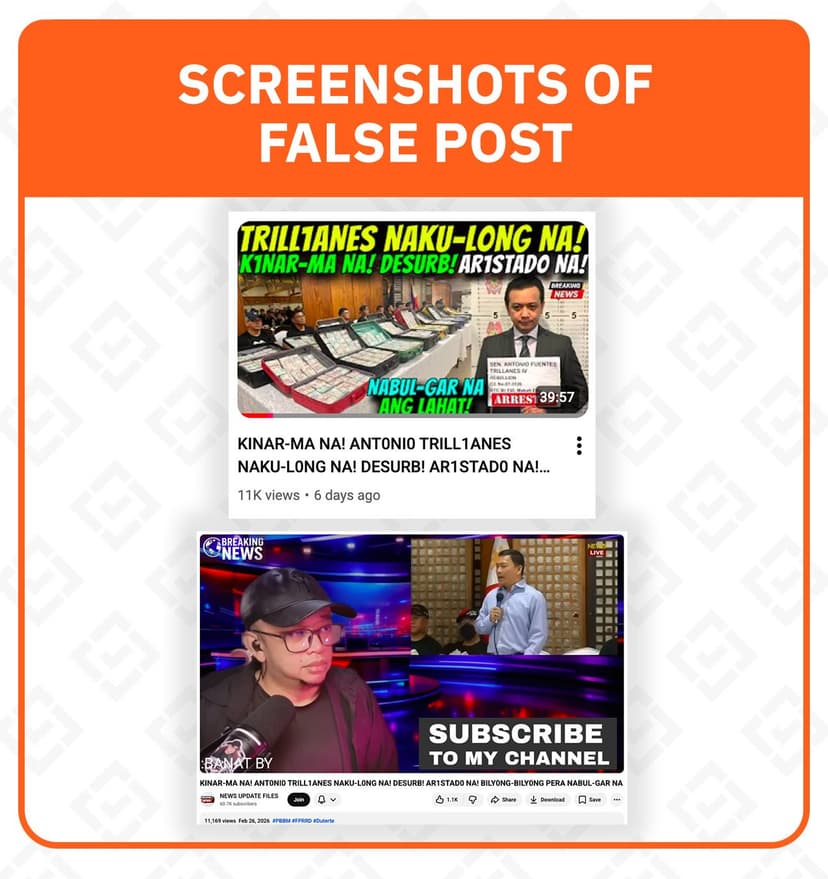 FACT CHECK: Trillanes not arrested over alleged ICC ‘bribe’