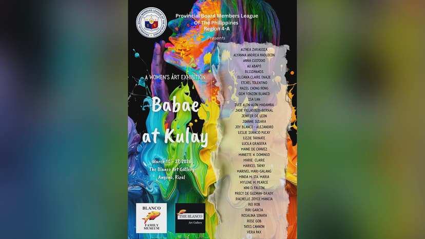 ‘Babae at Kulay’: Art exhibit celebrating women artists of Calabarzon