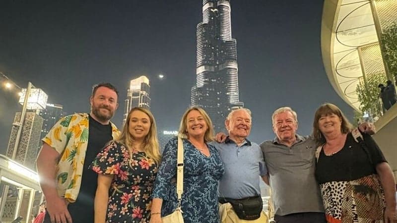 Irish family's anxious wait in Dubai for flight home