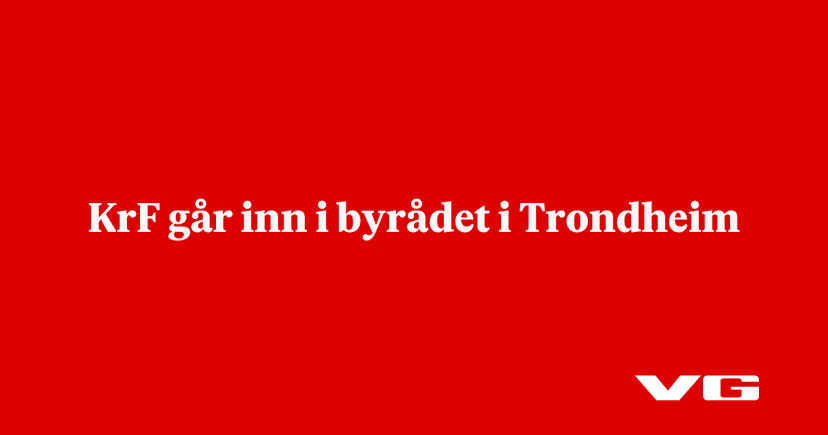 Christian Democratic Party Joins Trondheim City Council Coalition