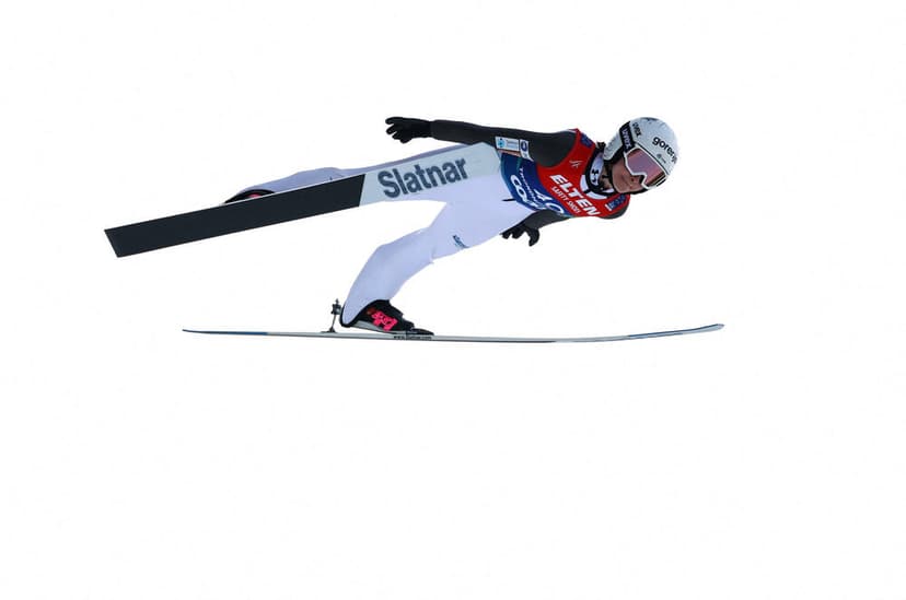 Hat-trick for Nika Prevc