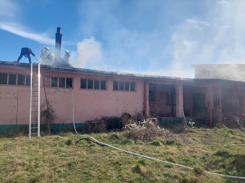 Fire Breaks Out at Former Meduza Factory in Bijelo Polje