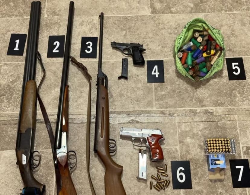 Ulcinj Police Seize Weapons and Ammunition, File Criminal Charges