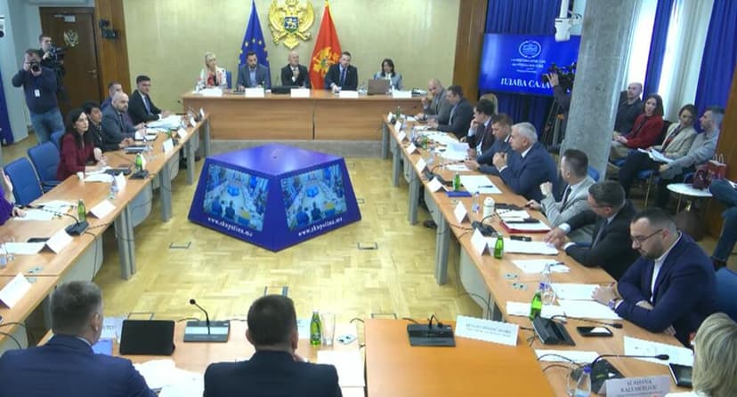 Montenegro parliamentary session on Medenica's escape