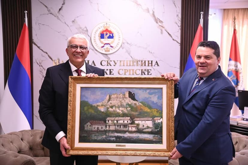 Montenegrin Parliament Speaker Mandić visits Republika Srpska, discusses parliamentary cooperation