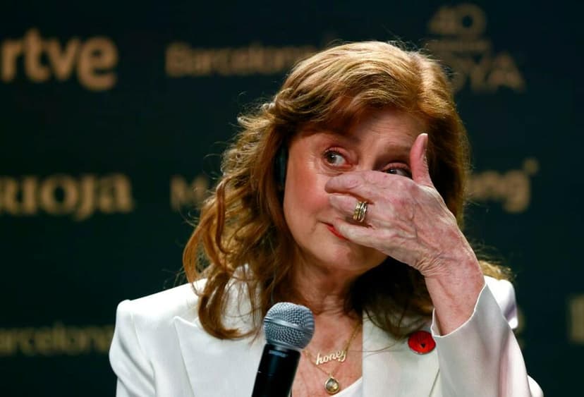 No work in Hollywood for Susan Sarandon due to statements about Gaza