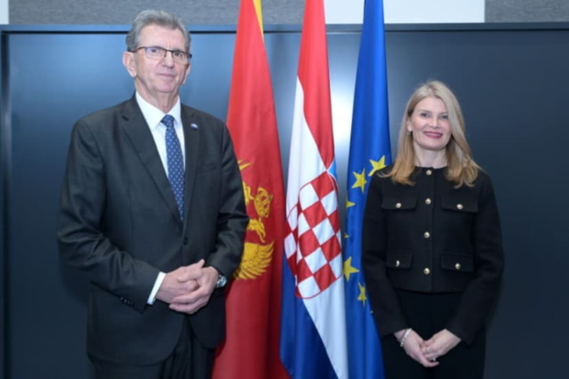Montenegro and Croatia discuss open issues through dialogue
