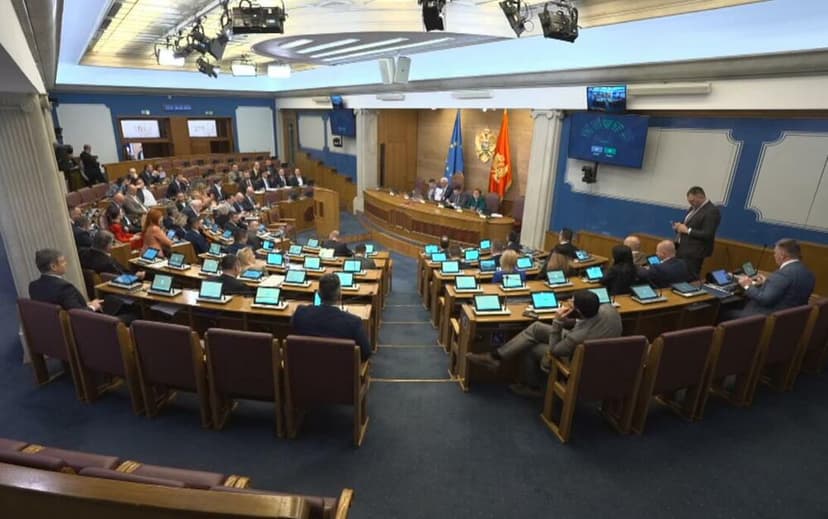 Montenegrin Parliament Debates Internal Affairs and ANB Laws Amid Government Criticism