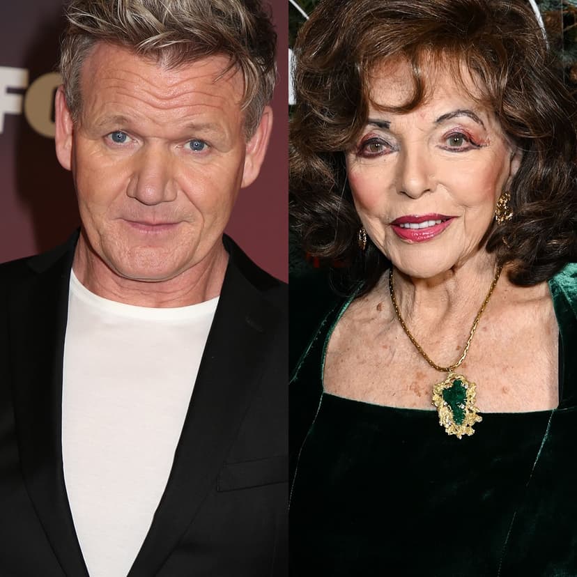 Gordon Ramsay Recalls Ejecting Joan Collins From His Restaurant