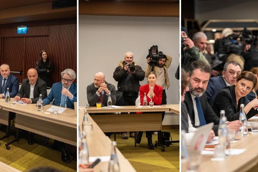 Georgian Opposition Parties Form Alliance to End Georgian Dream Rule