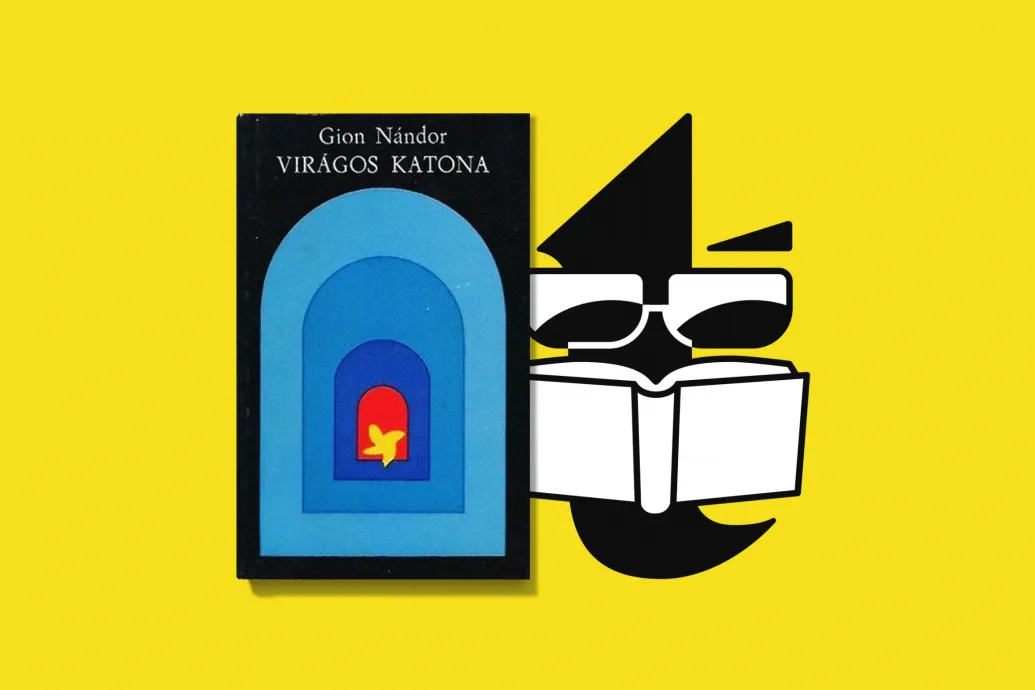 Telex Book Club Features Balázs Simonyi Discussing Nándor Gion's 'Virágos katona'
