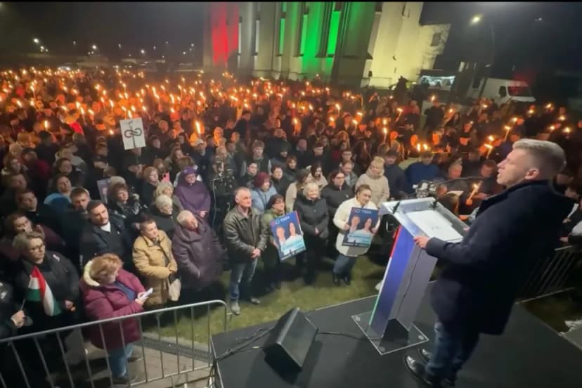 Péter Magyar Promises Development and Road Renovation in Szabolcs