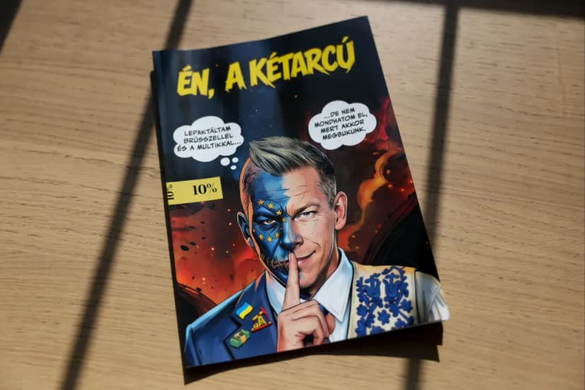 Fidesz-linked comic book targets Péter Magyar