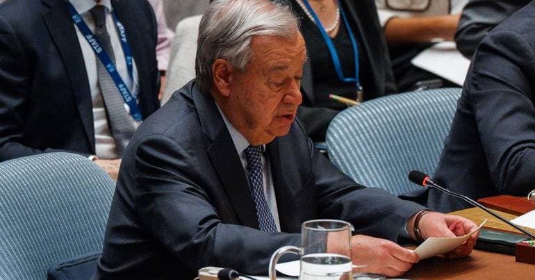 UN expresses concern over civilian deaths and external involvement in Iran conflict