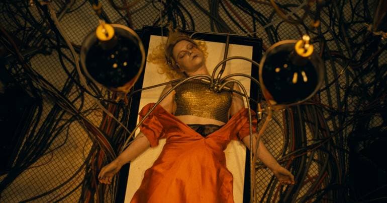 “The Bride!”: grotesque and strident, with its seams showing