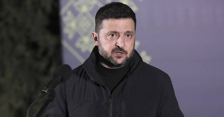 Zelensky conditions military aid on truce with Moscow