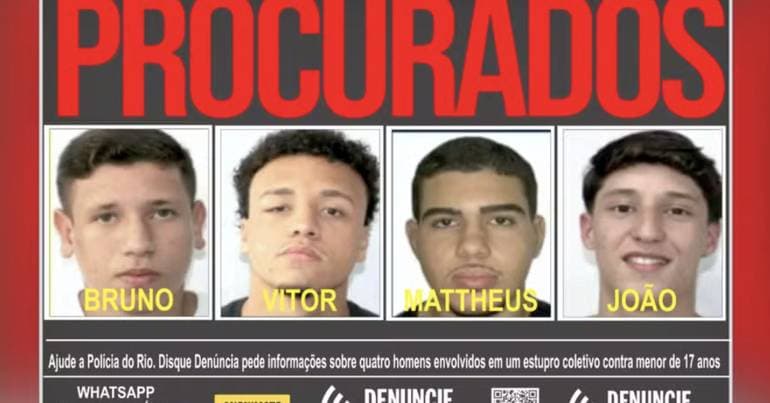 Teenage Girl Raped by Five Youths in Copacabana