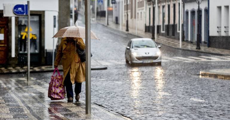 Azores Under Yellow Warning for Heavy Rain