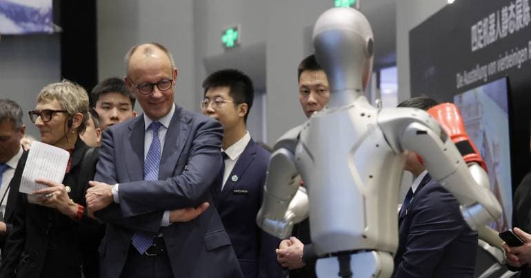 German Opposition Leader Merz Visits China