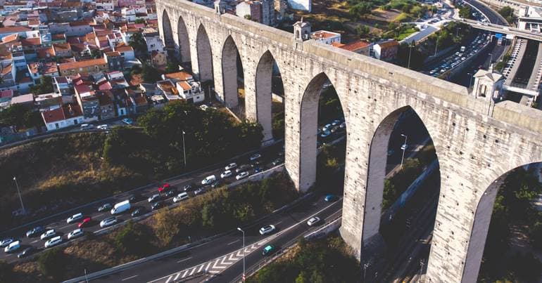 Obra de 850 mil euros no Aqueduto das Águas Livres