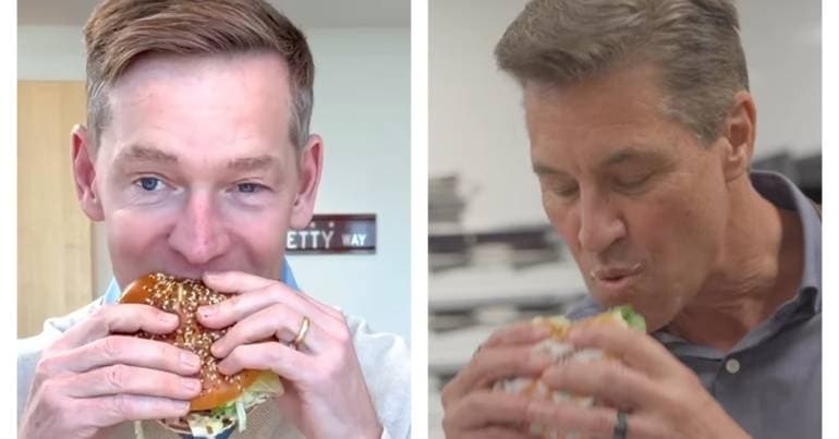 McDonald's and Burger King CEOs in Viral Duel