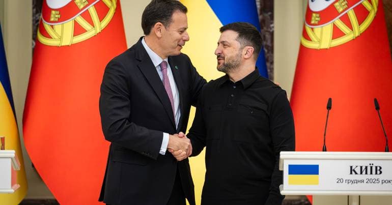 Montenegro garante que Kiev pode sempre contar com Portugal