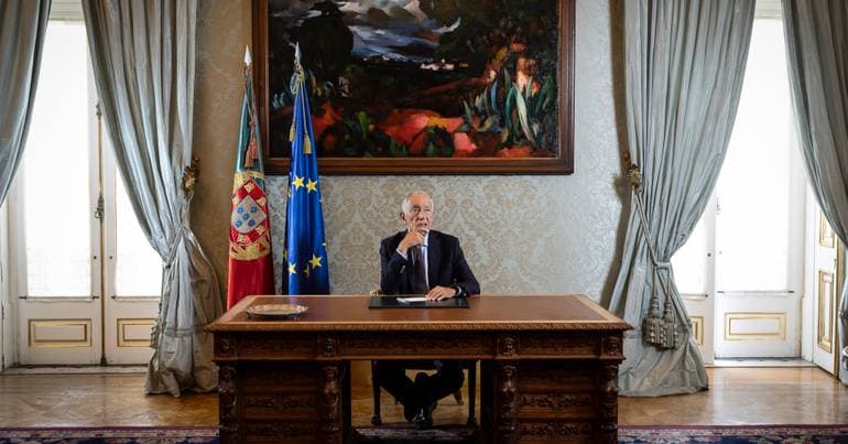 Portugal's President Marcelo Rebelo de Sousa Presides Over Final Cabinet Meeting