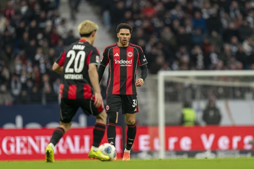 Arsenal, Man City and Liverpool among clubs linked with Frankfurt's Nnamdi Collins