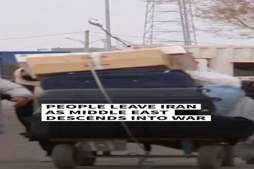 Flýja Íran með von um að snúa fljótt aftur