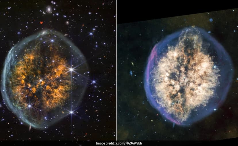 NASA Releases Images of Cosmic 'Skull' Nebula