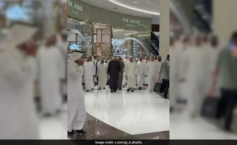 UAE President and Crown Prince Visit Dubai Mall Amid Regional Tensions